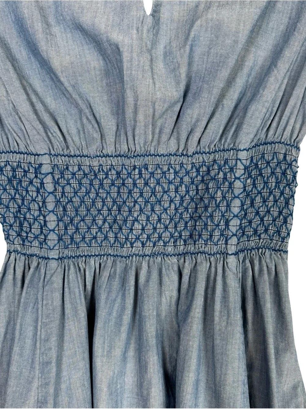 Kate Spade Chambray Blaire Midi Dress Size 6